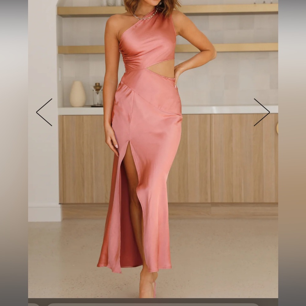 Pink formal dress